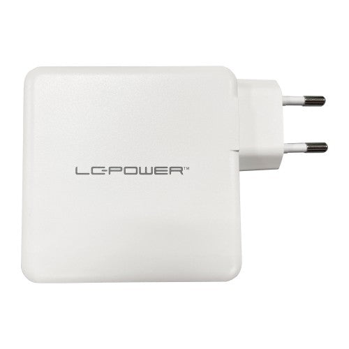LC-Power LC-GAN-100 mobile device charger Universal White AC Fast charging Indoor