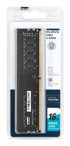 Klevv KD4AGUA80-32N220A memory module 16 GB 1 x 16 GB DDR4 3200 MT/s 288-pin DIMM