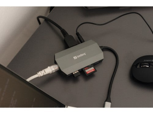 Sandberg USB-C 6in1 Travel Dock