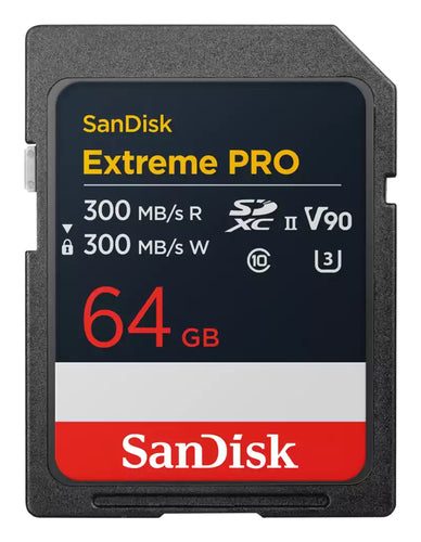 SanDisk Extreme PRO 64 GB SDXC UHS-II Class 10