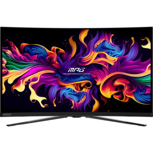 MSI MPG 321CURXDE QD-OLED computer monitor 80 cm (31.5") 3840 x 2160 pixels 4K Ultra HD Black
