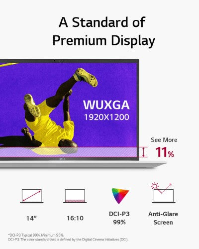 LG Gram 14Z90RU-G.AA55A1 laptop Intel® Core™ i5 i5-1334U 35.6 cm (14") Full HD+ 16 GB LPDDR5-SDRAM 512 GB SSD Wi-Fi 6E (802.11ax) Windows 11 Home Black