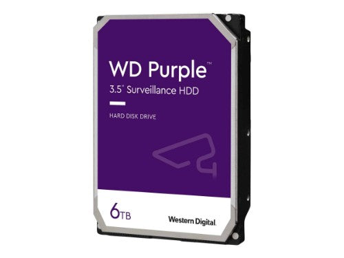 Western Digital Purple internal hard drive 6 TB 5400 RPM 256 MB 3.5" Serial ATA III