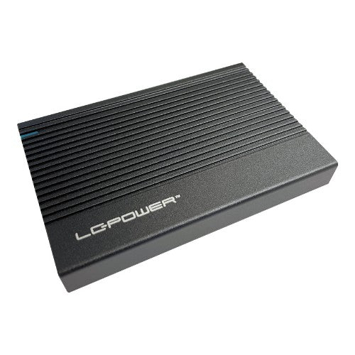 LC-Power LC-25U3-C storage drive enclosure HDD/SSD enclosure Black 2.5"