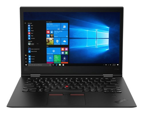 T1A Lenovo ThinkPad X1 Yoga (3rd Gen) Refurbished Intel® Core™ i7 i7-8650U Hybrid (2-in-1) 35.6 cm (14") Touchscreen Full HD 16 GB LPDDR3-SDRAM 512 GB SSD Wi-Fi 6 (802.11ax) Windows 11 Pro German Black