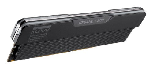 Klevv 32GB (2X16GB) 6400MHz CL30 DDR5 GAMING RAM MODULE 30-38-38-78 1.35V URBANE V RGB BLACK KIT