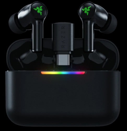 Razer Hammerhead V3 Hyperspeed Headset Wireless In-ear Calls/Music Bluetooth Black