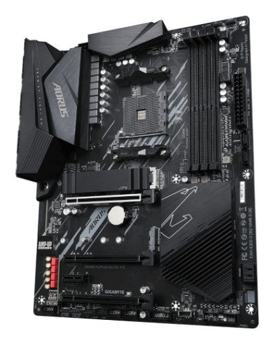 GIGABYTE B550 AORUS ELITE V2 Motherboard - AMD Ryzen 5000 CPUs, 12+2 Phases VRM, up to 4733MHz DDR4, 1xPCIe 4.0 + 1xPCIe 3.0 M.2, 2.5GbE LAN, USB 3.2 Gen 2