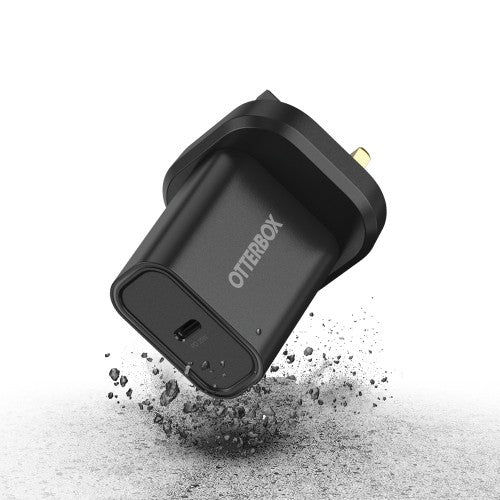OtterBox Standard UK Wall Charger 20W - 1X USB-C 20W USB-PD Black