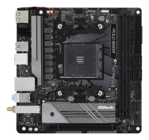Asrock A520M-ITX/ac AMD A520 Socket AM4 mini ITX