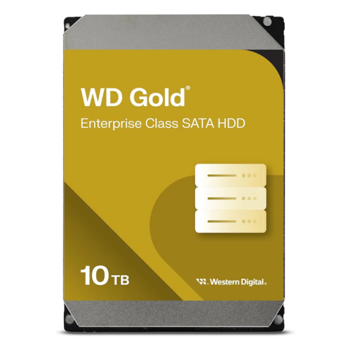 Western Digital Gold WD103KRYZ internal hard drive 10 TB 7200 RPM 512 MB 3.5" Serial ATA III