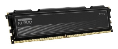 Klevv 32GB (2X16GB) 6000MHz CL30 DDR5 GAMING RAM MODULE 30-36-36-76 1.35V FIT V BLACK KIT