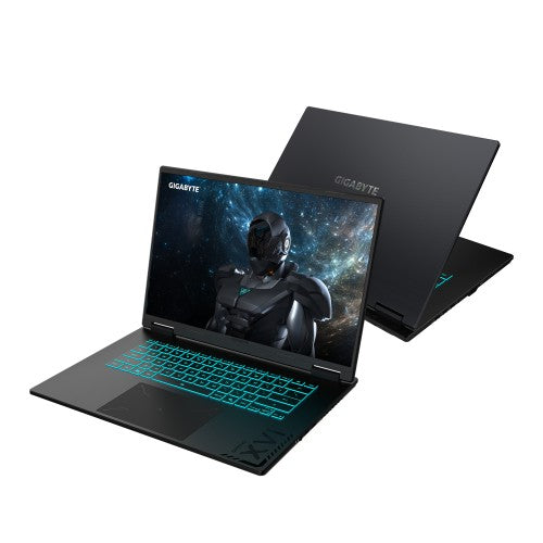 GIGABYTE GAMING A16 PRO DYH Gaming Laptop - 16“, 165Hz QHD, Intel Core 7 240H, NVIDIA RTX 5080, 32GB LPDDR5X 5600MHz, 1TB Gen4 SSD, Win11 Home, 2 Year Warranty, Dolby Atmos, GAMING A16 PRO DYHG5UKCC4SH