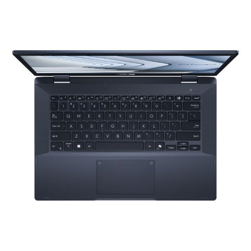 ASUS ExpertBook B3 Flip B3402FV-EC515XA Intel Core 5 120U Hybrid (2-in-1) 35.6 cm (14") Touchscreen Full HD 16 GB DDR4-SDRAM 512 GB SSD Wi-Fi 6E (802.11ax) Windows 11 Pro Education Black
