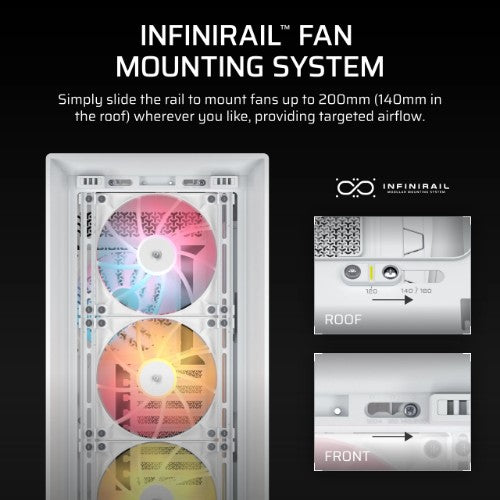 Corsair FRAME 5000D RS ARGB Midi Tower White