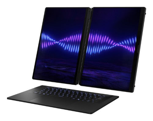 ASUS ROG Zephyrus Duo GX651AX-SR004W Intel Core Ultra 9 386H Hybrid (2-in-1) 40.6 cm (16") Touchscreen 3K 64 GB LPDDR5x-SDRAM 2 TB SSD NVIDIA GeForce RTX 5090 Wi-Fi 7 (802.11be) Windows 11 Home Grey