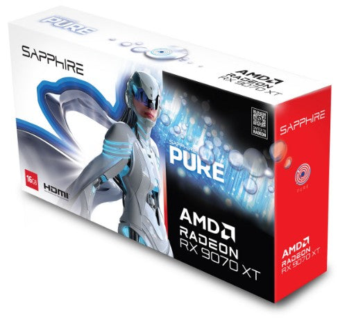 Sapphire PURE Radeon RX 9070 XT AMD 16 GB GDDR6