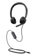 Microsoft MS Modern USB-C Headset Black DA/FI/NO/SV Commercial - Headset Wired Head-band Office/Call center USB Type-C