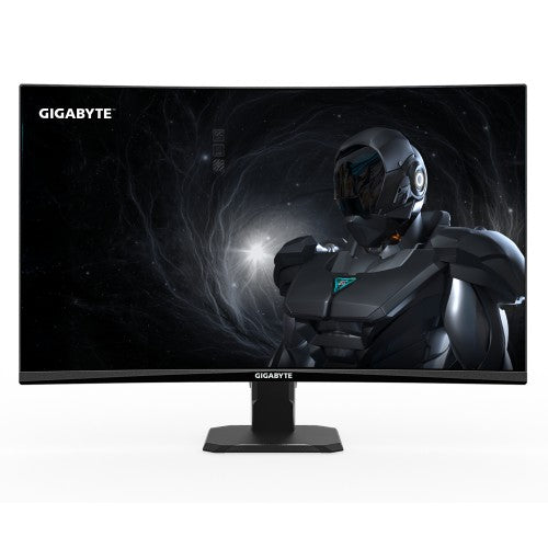 GIGABYTE GS27FC2 27" FHD Curved Gaming Monitor - 1920 x 1080, 240Hz, 1, 350 cd/m², HDR Ready, HDMI 2.0, Displayport 1.4