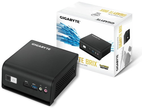 Gigabyte GB-BLPD-5005R PC/workstation barebone Black BGA 1090 J5005 1.5 GHz