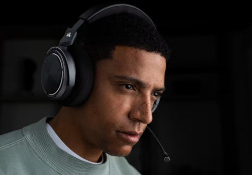 Corsair VIRTUOSO MAX Headset Wireless Head-band Gaming Bluetooth Black, Carbon