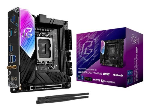 Asrock B860I Lightning WiFi Intel B860 LGA 1851 (Socket V1) mini ITX