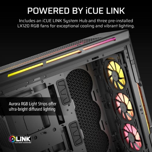 Corsair iCUE LINK 5000T LX RGB Midi Tower Black
