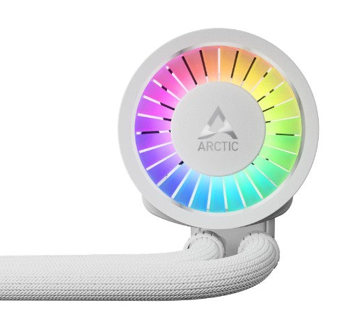 ARCTIC Liquid Freezer III Pro 420 A-RGB (White) - Multi Compatible All-in-One CPU Water Cooler with A-RGB