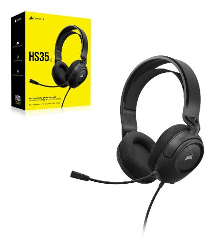 Corsair HS35 v2 Headset Wired Head-band Gaming Carbon