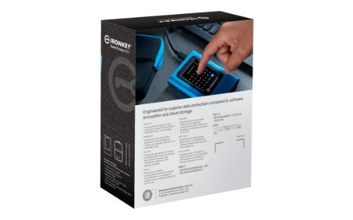 Kingston Technology IronKey 960GB Vault Privacy 80 XTS-AES 256-bit Encrypted External SSD