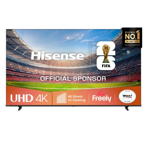 Hisense 85" A6QTUK 4K Ultra HD Smart TV with Freely