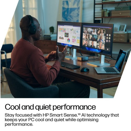 HP EliteBook 8 Flip G1i 13 inch Notebook AI PC Intel Core Ultra 7 255U Hybrid (2-in-1) 33.8 cm (13.3") Touchscreen WUXGA 16 GB LPDDR5x-SDRAM 512 GB SSD Wi-Fi 6E (802.11ax) Windows 11 Pro Silver