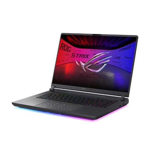 ASUS ROG Strix G16 G614FR-S5115W AMD Ryzen™ 9 9955HX3D Laptop 40.6 cm (16") WQXGA 32 GB DDR5-SDRAM 1 TB SSD NVIDIA GeForce RTX 5070 Ti Wi-Fi 6E (802.11ax) Windows 11 Home Black, Green, Grey