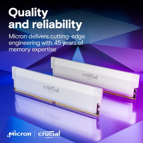 Crucial Pro CP2K16G64C38U5W memory module 32 GB 2 x 16 GB DDR5 6400 MT/s