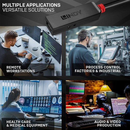 Lindy 10m USB 3.0 Active Extension Slim